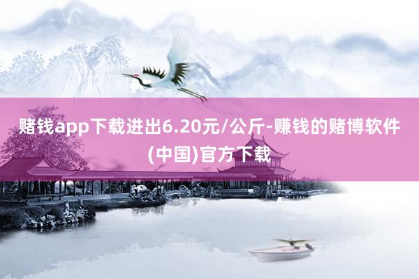 赌钱app下载进出6.20元/公斤-赚钱的赌博软件(中国)官方下载