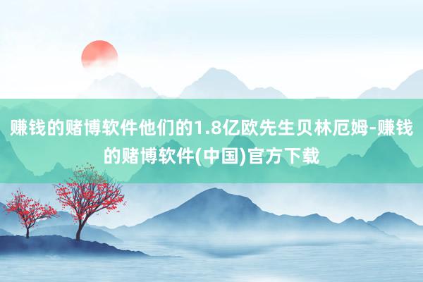 赚钱的赌博软件他们的1.8亿欧先生贝林厄姆-赚钱的赌博软件(中国)官方下载