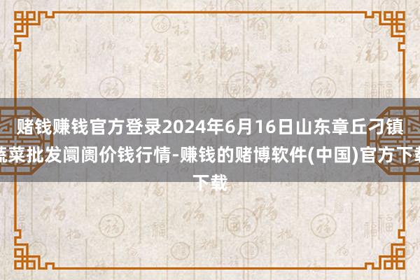 赌钱赚钱官方登录2024年6月16日山东章丘刁镇蔬菜批发阛阓价钱行情-赚钱的赌博软件(中国)官方下载